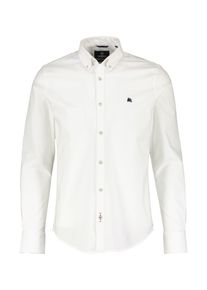 Lerros Herren Langarmhemd "Lerros Oxfordhemd, unifarben", weiß, Gr. XXXL, 100% Baumwolle, Hemden