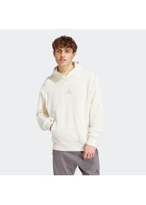 Herren Kapuzensweatshirt "M A SZN FT HD", weiß, sportlich, Gr. 4XL, adidas Sportswear, Obermaterial: 100% Baumwolle, Sweatshirts