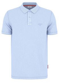 JOOP! JOOP JEANS Herren Poloshirt "Ambrosian", blau, casual, Gr. M, Jersey, Obermaterial: 95% Baumwolle, 5% Elasthan, Shirts, Mit kurzer Knopfleiste