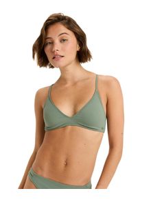 Roxy Damen Triangel-Bikini-Top "Beach Classics Ba Athl Tri", grün, Gr. XL, 85% Polyester, 15% Elasthan, Bikini-Oberteile