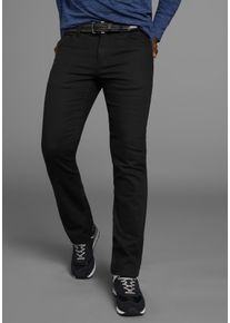 Arizona Herren Stretch-Hose "Harry", schwarz, Basic, Gr. 25, unifarben, Twill, Obermaterial: 98% Baumwolle, 2% Elasthan, Hosen