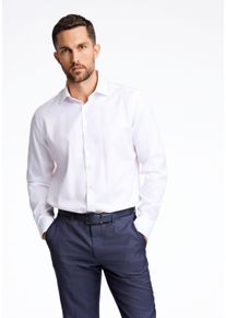 LINDBERGH Herren Businesshemd "LINDBERGH Business-Hemd", weiß, Gr. M, Oberstoff: 100% Baumwolle, Hemden