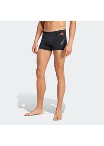 Herren Badehose "RIPSTREAM BOXER", schwarz, sportlich, Gr. 4, adidas Performance, Obermaterial: 100% Polyester, Badehosen