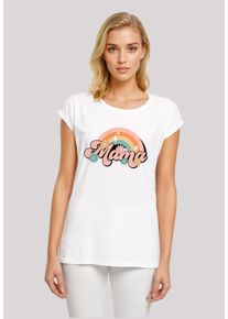 F4NT4STIC Damen T-Shirt "Mothers Day Celebration Rainbow", weiß, casual, Gr. XL, Obermaterial: 100% Baumwolle, Shirts, Premium Qualität