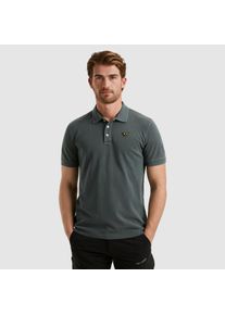 PME-Legend PME LEGEND Herren Poloshirt "Short sleeve polo garment dyed pique", grün, casual, Gr. XXXL, unifarben, Jersey, Obermaterial: 100% Baumwolle, Shirts,