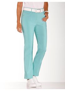 Casual Looks Damen Webhose, grün, Gr. 38, unifarben, 77% Viskose, 19% Polyamid, 4% Elasthan, Hosen