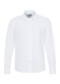 JOOP! JOOP JEANS Herren Langarmhemd "Hanson3E-W", weiß, casual, Gr. XL, unifarben, Web, Obermaterial: 100% Baumwolle, Hemden
