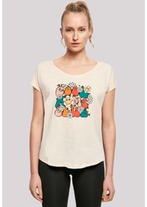 F4NT4STIC Damen T-Shirt "Muttertag Cool Moms Club Retro Blumen", weiß, casual, Gr. XXL, Obermaterial: 100% Baumwolle, Shirts, Premium Qualität