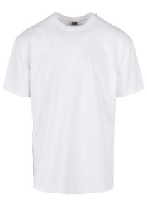 Urban Classics Herren T-Shirt "Urban Classics Herren Triangle Tee", weiß, casual, Gr. S, unifarben, 100% Baumwolle, Shirts