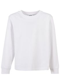 Urban Classics Jungen Longsleeve "Urban Classics Herren Boys Boxy Heavy Longsleeve", weiß, klassisch, Gr. 110, unifarben, 100% Baumwolle, Shirts