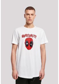 F4NT4STIC Herren T-Shirt "Marvel Deadpool Seriously", weiß, casual, Gr. XL, Obermaterial: 100% Baumwolle, Shirts, Print