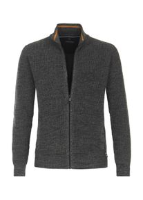 Casamoda Herren Strickjacke "Casamoda Strickjacke uni", grün, Gr. XL, 60% Baumwolle, 40% Polyacryl, Strickjacken