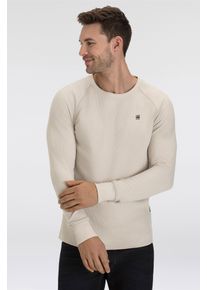 G-Star Raw G-STAR Herren Sweater "Jirgi", weiß, casual, Gr. S, unifarben, Sweatware, Obermaterial: 65% Polyester, 35% Baumwolle, Sweatshirts, mit Label-Detail