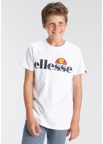 Ellesse Kinder T-Shirt "MALIA", weiß, sportlich, Gr. 152, Obermaterial: 100% Baumwolle, Shirts, für Kinder