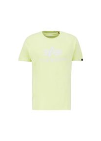 Herren T-Shirt "Alpha Industries Men - T-Shirts Basic T-Shirt BL", grün, Gr. XL, Alpha Industries, Obermaterial: 100% Baumwolle, Shirts