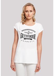F4NT4STIC Damen T-Shirt "Harry Potter Gryffindor Keeper", weiß, casual, Gr. XL, Obermaterial: 100% Baumwolle, Shirts, Print