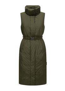 Navahoo Damen Longweste "Abendlied XIV", grün, modisch, Gr. M, Obermaterial: 100% Polyester (recycelt), Innenfutter: 100% Polyester (recycelt),