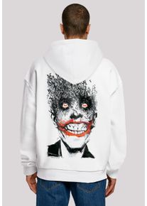 F4NT4STIC Herren Kapuzenpullover "DC Comics Batman The Joker Bats", weiß, casual, Gr. L, Obermaterial: 100% Baumwolle, Pullover, Print