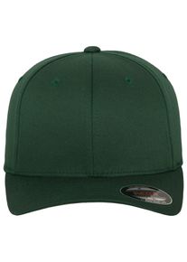 Flexfit Damen Flex Cap "Flexfit Unisex Flexfit Combed", grün, casual, Gr. S, unifarben, 63% Polyester, 34% Baumwolle, 3% Elasthan, Caps