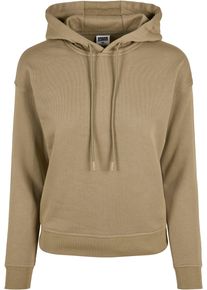 Urban Classics Damen Kapuzenpullover "Urban Classics Damen Ladies Hoody", grün, casual, Gr. XS, unifarben, 63% Baumwolle, 37% Polyester, Pullover
