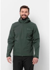 Jack Wolfskin Herren Softshelljacke "BORNBERG HOODY M", grün, Gr. XXXL, OBERSTOFF 100% POLYESTER FUTTER 100% POLYESTER, Jacken