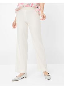 Damen Leinenhose "Style PAM FLARED", weiß, Gr. 23, RAPHAELA BY Brax, 61% Leinen, 18% Viskose, 18% Baumwolle, 3% Elasthan, Hosen