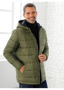 CLASSIC Herren Steppjacke, grün, Gr. 52, unifarben, 100% Polyester, Jacken