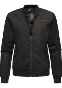 Ragwear Damen Wendejacke "Joom", schwarz, modisch, Gr. M, Obermaterial 1: 100% Polyester, Obermaterial 2: 100% Polyester, Jacken, modische