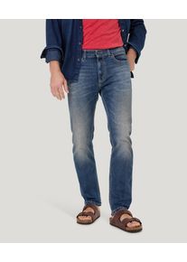 Herren Straight-Jeans "Rando Dicke Nähte", blau, casual, Gr. 44, Pioneer Authentic Jeans, Denim/Jeans, Obermaterial: 99% Baumwolle, 1% Elasthan, Jeans