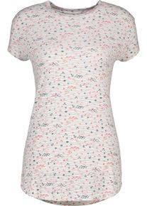 alife and kickin ALIFE & KICKIN Damen T-Shirt "Damen MalisaAK"brilliant weiß ocean wildlife, Gr. XS, 95% Viskose 5% Elastan, Shirts