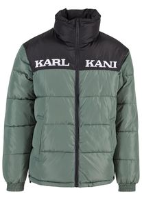 Karl Kani Herren Winterjacke "Karl Kani Herren", grün, klassisch, Gr. L, mehrfarbig, 100% Polyester, Jacken