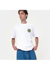 Santa Cruz Herren T-Shirt "ROSKOPP SCREAMING TARGET T-SHIRT", weiß, sportlich, Gr. XXL, Obermaterial: 100% Baumwolle, Shirts