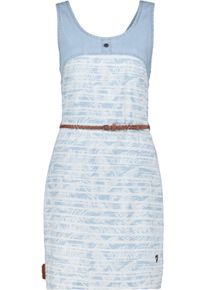 alife and kickin ALIFE & KICKIN Damen Blusenkleid "Damen DoiaAK B", blau, Gr. XL, 95% Baumwolle 5% Elasthan, Kleider