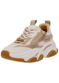 Steve Madden Damen Sneaker "Steve Madden Sneaker Lederimitat/Mesh", Gr. 38, weiß, Lederimitat, Textil, casual, Schuhe
