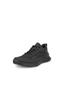 Ecco Herren Sneaker "ULT TRN M", Gr. 44, schwarz, Textil, Lederimitat, sportlich, Schuhe, Wanderschuh, Halbschuh, Freizeitschuh mit Komfort Schaft