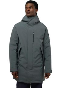 Jack Wolfskin Herren Daunenmantel "BRANDENBURGER", grün, sportlich, Gr. S, Obermaterial: 100% Polyester. Wattierung: 100% Daunen, Mäntel