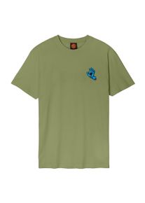 Santa Cruz Herren T-Shirt "WOODLAND MINI STRIP FRONT T-SHIRT", grün, sportlich, Gr. XXL, Obermaterial: 100% Baumwolle, Shirts