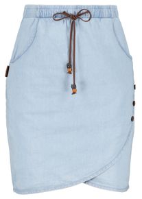 alife and kickin ALIFE & KICKIN Damen Sommerrock "Damen LucyAK DNM A", blau, Gr. S, 95% Baumwolle 5% Elasthan, Röcke