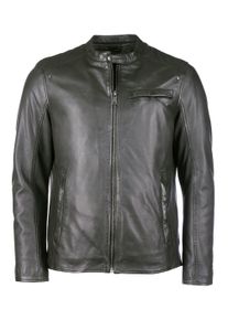 Mustang Herren Lederjacke "31022249", grün, Gr. L, Obermaterial: 100% Leder, Lamm / Futter: 100% Baumwolle / Ärmelfutter: 100% Polyester, Jacken
