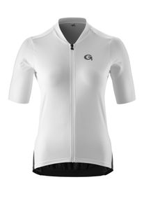Gonso Damen Radtrikot "SITIVO TRIKOT W", weiß, Gr. 36, 45% Polyamid, 35% Polyester, 20% Elasthan, Trikots, Damen Radshirt kurzarm, atmungsaktives