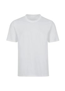 TRIGEMA Damen T-Shirt "TRIGEMA T-Shirt DELUXE Baumwolle", weiß, Basic, Gr. XL, 100% Baumwolle, Shirts