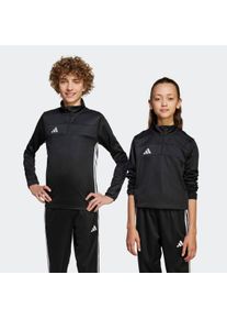 Kinder Trainingsshirt "TIRO ES TOP Y", schwarz-weiß, sportlich, Gr. 128, adidas Performance, Obermaterial: 100% Polyester, Shirts