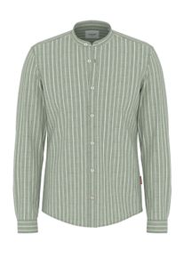 JOOP! JOOP JEANS Herren Langarmhemd "Hedde-W", grün, casual, Gr. XXL, gemustert, gestreift, mehrfarbig, Web, Obermaterial: 100% Baumwolle, Hemden, Mit