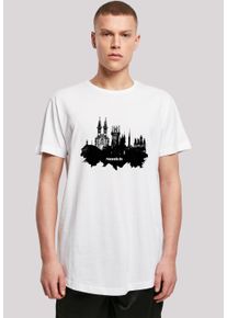 F4NT4STIC Herren T-Shirt "Cities Collection - Munich skyline", weiß, casual, Gr. XXL, Obermaterial: 100% Baumwolle, Shirts, Print