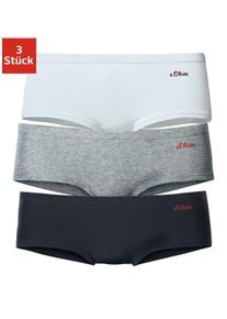 s.Oliver Damen Hipster, Gr. 32, weiß, Jersey, Obermaterial: 90% Baumwolle, 10% Elasthan (LYCRA), unifarben, Unterhosen, aus elastischer
