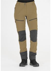 WHISTLER Damen Softshellhose "Avatar", grün, sportlich, Gr. 44, unifarben, 91% Polyester, 9% Elasthan, Hosen, mit 4-Wege-Stretch-Material