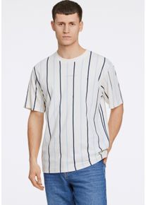 LINDBERGH Herren T-Shirt "LINDBERGH T-shirt", weiß, Gr. M, Oberstoff: 100% Baumwolle, Shirts