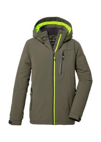 Killtec Kinder Outdoorjacke "KOW 159 BYS JCKT", grün, sportlich, Gr. 164, 100% Polyester, Jacken