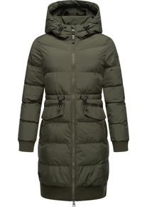 Ragwear Damen Steppmantel "Briosh", grün, modisch, Gr. XXXL, Obermaterial: 100% Polyester, Futter: 100% Polyester, Wattierung: 100% Polyester,