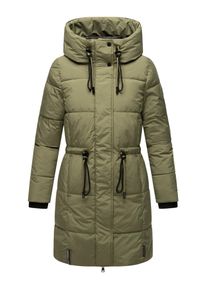 Navahoo Damen Steppmantel "Zuckertatze XIV", grün, modisch, Gr. L, Oberstoff: 100% Polyester, Futter: 100% Polyester, Wattierung: 100% Polyester,